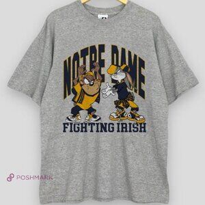 vtg Notre Dame University Looney Tunes shirt tee 1990s elbertfranklin5